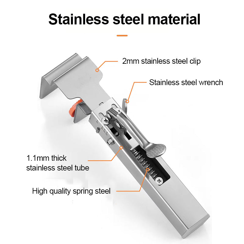 One-touch Fixed Removable Drawer Clamp